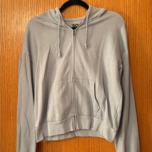 SO Heather Gray Full-Zip Hoodie